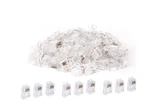 100 Pcs Telephone Modular Plug RJ11/RJ12 6P6C Connector Line Cord Jack New. Price: $23.71.