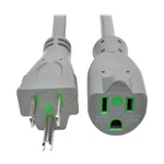 Tripplite P022006GYHG 6FT Hospital Power Ext Cord Gray 5-15P 5-15R New. Price: $27.06.