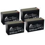 12V 7.2AH Apc Smart-ups DLA1500RM2U Replacement Batteries, 4 Pack New. Price: $68.99.