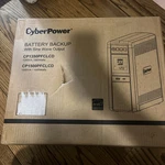 Cyberpower Battery Backup Sine Wave Outlet CP1350PFCLCD 20V. Price: $190.00.