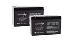 Replacement Ups Battery Set For 500W J715N Dell - (2 Batteries 12V 9AH) New. Price: $43.79.