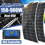 900W Solar Panel Kit Power Generator With 12V Controller Home Rv Emergency New. Price: $440.10.