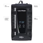 Cyberpower AVRG900LCD 900VA 480W Ups 120V Ac Nema 5-15R New. Price: $157.60.