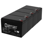 Mighty Max 12V 15AH F2 Battery Replacement For RBC6-SLA6-BTI Ups 4 Pack New. Price: $129.99.