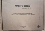 Watt Box WB-200-CE-4 Mounted Power Conditioner Outlet New. Price: $25.00.