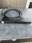 Cyberpower CPS1215RMS Surge Protector, 120V/15A, Outlets, Ft Cord Used. Price: $29.99.