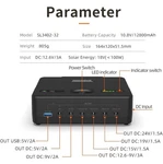 Talentcell Mini Ups Uninterrupted Power Supply SL3400, 9000MAH 97.2WH Open. Price: $39.99.