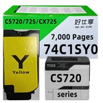 74C1SY0 Yellow Toner Cartridge Compatible For Lexmark CS720 CS725 CX725 Printer New. Price: $60.99.