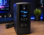 Cyberpower ST750UC Battery Backup Ups 660W Surge Protector Lcd Open. Price: $89.99.