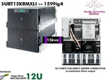 Apc Online SURT15KRMXLI 208/230/240V -w/netcard & Railkit W/warranty Newbatts Used. Price: $6629.00.
