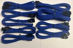 Corsair CP-8920003 Gold AX1200 Individually Sleeved Modular Cables Blue New. Price: $29.99.