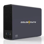 Goldenmate 1000VA/600W Lithium Ups Battery Backup And Pro, Gray New. Price: $276.64.