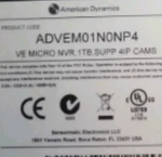 American Dynamics ADVEM01N0NP4 Videoedge Micro Nvr Poe Security Camera Recorder Open. Price: $119.00.