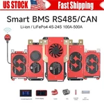 Daly 12V/8S 24V/16S 48V 100A-250A LIFEPO4 Smart Bms+bluetooth Module Lot New. Price: $68.89.