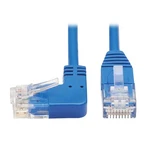 Eaton N204-S10-BL-LA Left. Angle CAT6 Ethernet Cable, Gigabit Molded Slim Utp New. Price: $89.99.