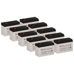Deltec RS21 Ups, Sla Agm Sigmastek SP12-7.5 (T2) Battery Replacement Set Of 10 New. Price: $158.99.