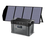 Allpowers 2400W Solar Portable Station Generator Foldable Panel Kits New. Price: $659.00.