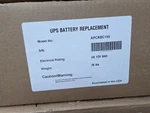 APCRBC159-UPC Replacement Battery For Smart-ups : SMT1500RM2UC New. Price: $95.00.