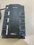 Cyberpower SE450G-450VA/260W Black Backup Ups System With 8 Outlets & Ft Cord Used. Price: $18.25.