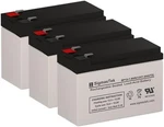 Liebert Upstation GXT1000MT-120 Replacement Batteries Set Of 3 New. Price: $89.80.