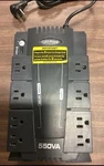 Cyberpower SX550G 550VA Battery Backup & Surge Protector 8 Outlets Used. Price: $39.99.