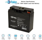 Raion Power 12V 18AH Sla Battery For Apc Smart-ups SUA3000XLT New. Price: $49.99.