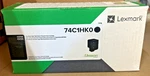 Genuine Lexmark 74C1HK0 High Yield Black Toner For CS720DE / CS720DTE CS725DE New. Price: $309.99.