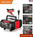 Efficient 15A Battery Maintainer For Cars & Trucks - 12V/24V With Pulse Repair New. Price: $53.99.