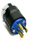 Box Of New Eaton AHCL630P Locking Plug L6-30P 30A 250V 2P 3W Blue Ultra Grip. Price: $62.97.