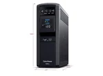 Cyberpower 1500VA Desktop Ups Black Led Display 12 Outlets Usb Charging Alarm New. Price: $200.00.