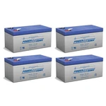 Power-sonic PS-1230 12V 3AH Battery Replacement For Apc Back Ups BE350E 4 Pack New. Price: $79.99.