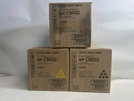Oem Ricoh MPC6502SP,C8002SP Mag, Yellow & Black Toner 842083,842084,842085 New. Price: $195.00.