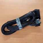 Corsair CP-8920110 Type 3 Sleeved Black 24PIN Atx Cable AX1200 Axi Only Open. Price: $17.95.