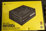 Corsair RM1000X (2021), 1000W Fully Modular Power Supply, Custom 16 Pin 12VHPWR Used. Price: $79.99.