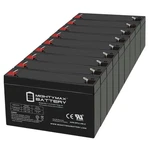 Mighty Max 6V 7AH Sla Battery Replacement For Apc EMC750R1, Rbc 18 - 9 Pack New. Price: $109.99.