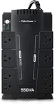 Cyberpower CP550SLG/CP550HGA Standby Ups W/battery Backup W/surge Protector(nob) Open. Price: $119.99.