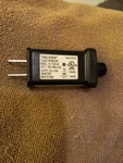 Ting Shen TS-12V0.6A Led Holiday Light 2-PRONG Ac Power Adapter Used. Price: $18.00.