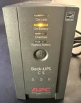 Apc Back-ups CS500 BK500BLK 6 Outlets Uninterruptible Power Supply Works GS11 Used. Price: $38.00.