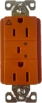 Eaton TRIG5262RNS 15A 125V Surge Protection Receptacle 5-15R Orange New. Price: $65.00.